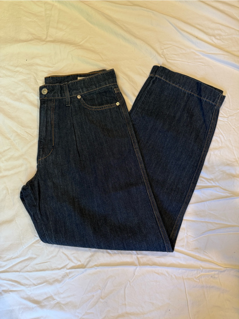 AYR The Jitney Dark Indigo Straight Jeans